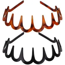 Acrylic Toothed Hair Hoop for Women 38cm — feature 18