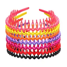 Acrylic Toothed Hair Hoop for Women 38cm — feature 24