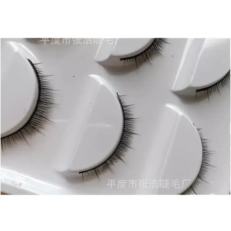 Natural Cross Style False Eyelashes 5 Pairs Set - Image 5