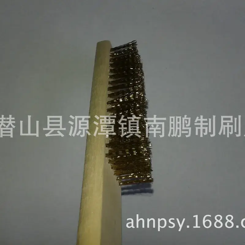 Stainless Steel Wire Brush Copper Wire Brush Play Cleaning Diamond Brush - Image 4