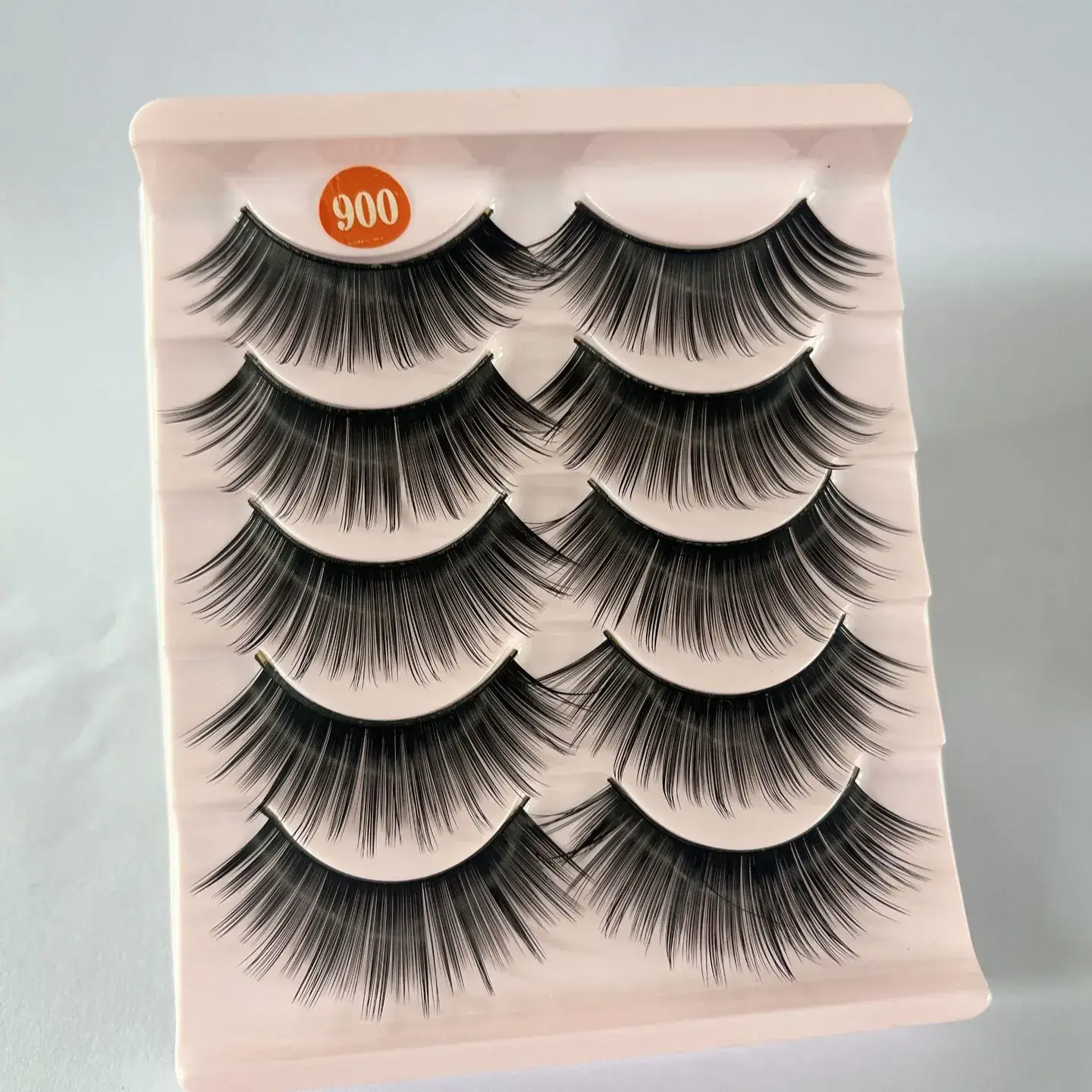 5 Pairs of False Eyelashes for Makeup Stage Performance - Image 7