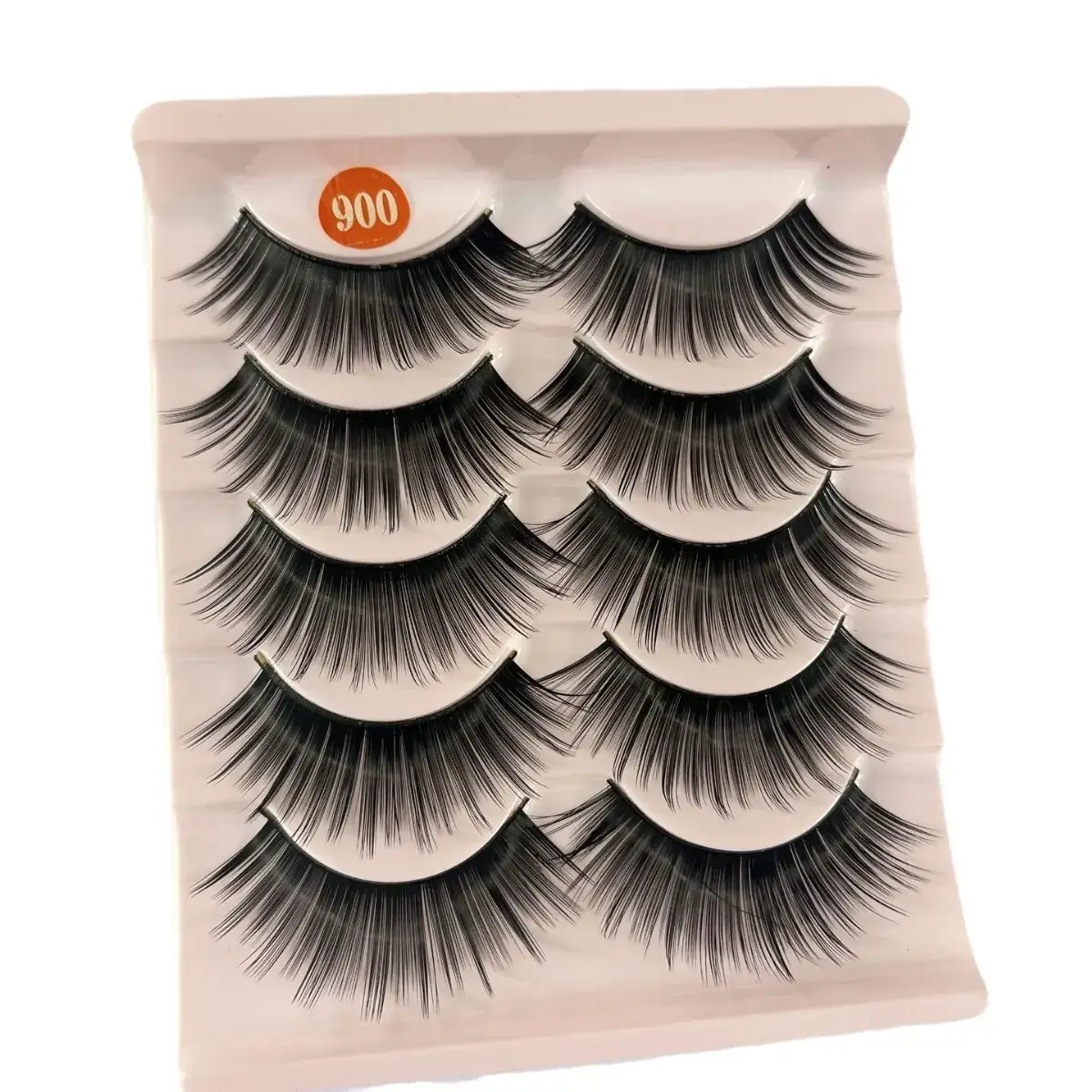 5 Pairs of False Eyelashes for Makeup Stage Performance - Image 9