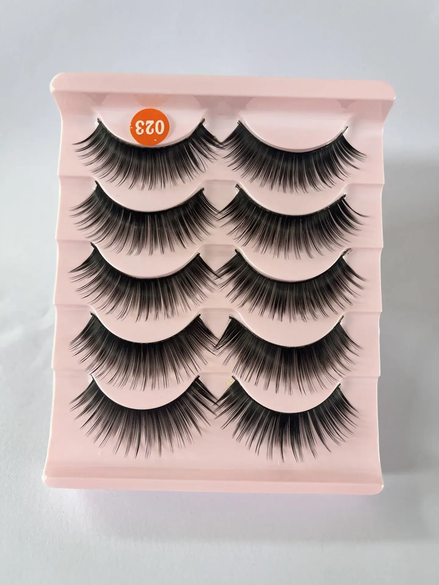 5 Pairs of False Eyelashes for Makeup Stage Performance - Image 2