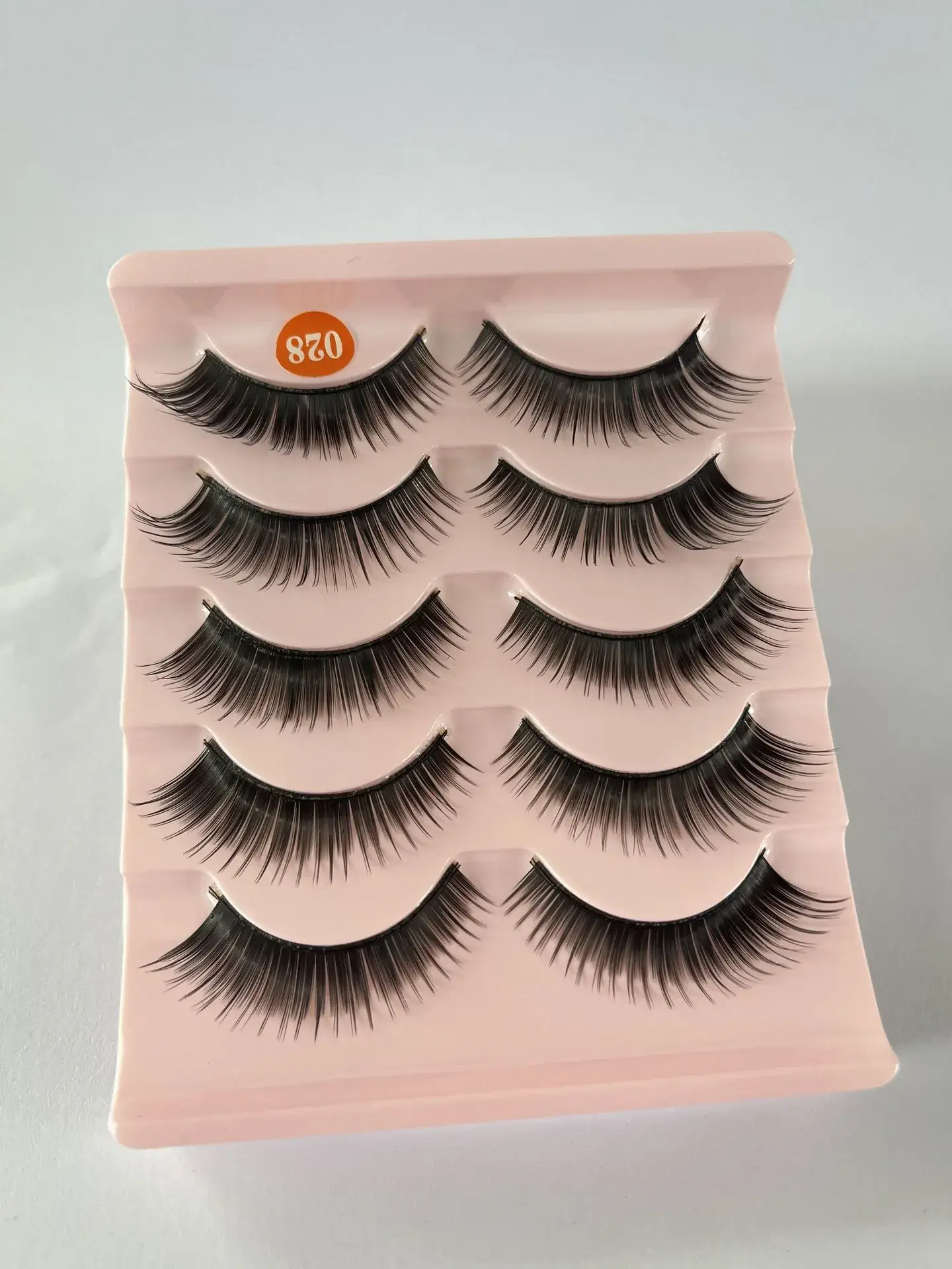 5 Pairs of False Eyelashes for Makeup Stage Performance - Image 3