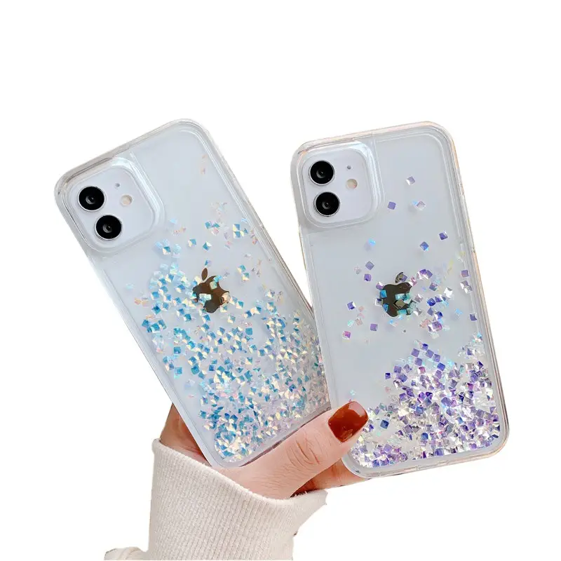 Foldable Butterfly Zipper Mobile Phone Case Mint Leather