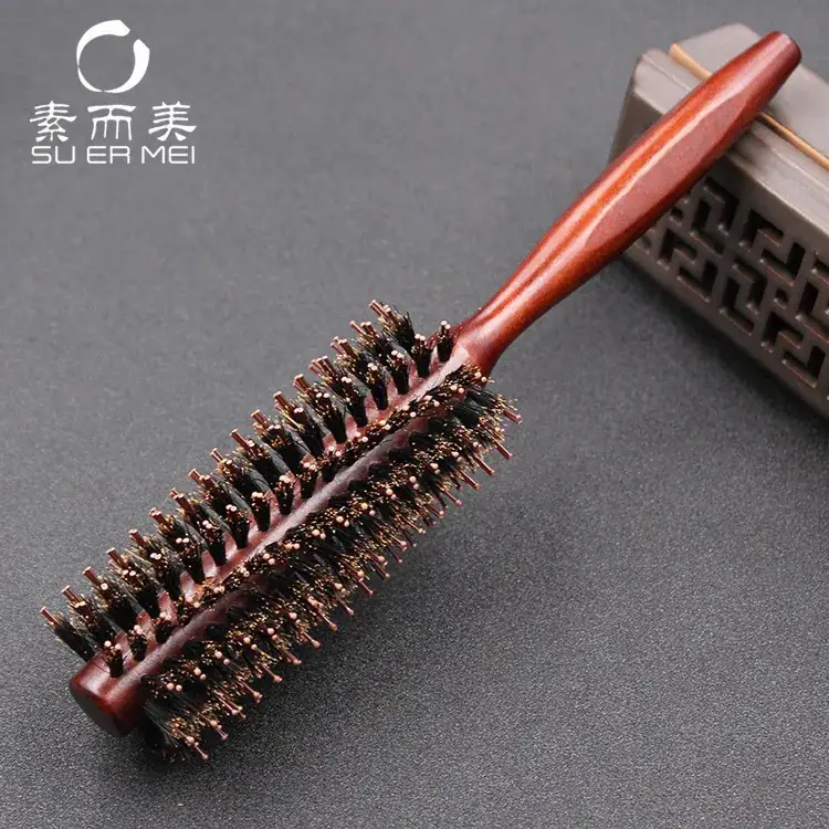 Factory Wholesale Wooden Hair Comb for Styling & Detangling - Image 8