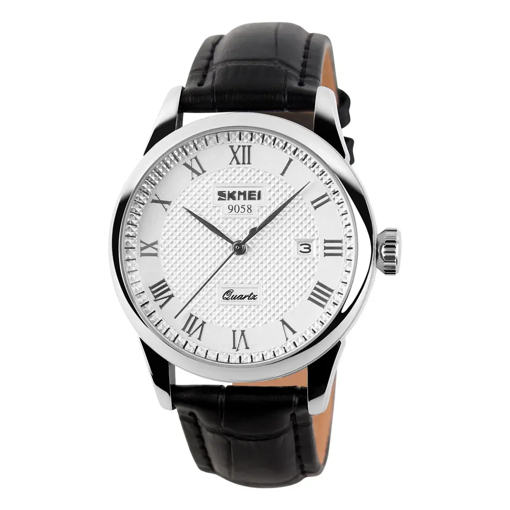 Skeena Women's Quartz Watch Black Genuine Leather Strap - Image 17