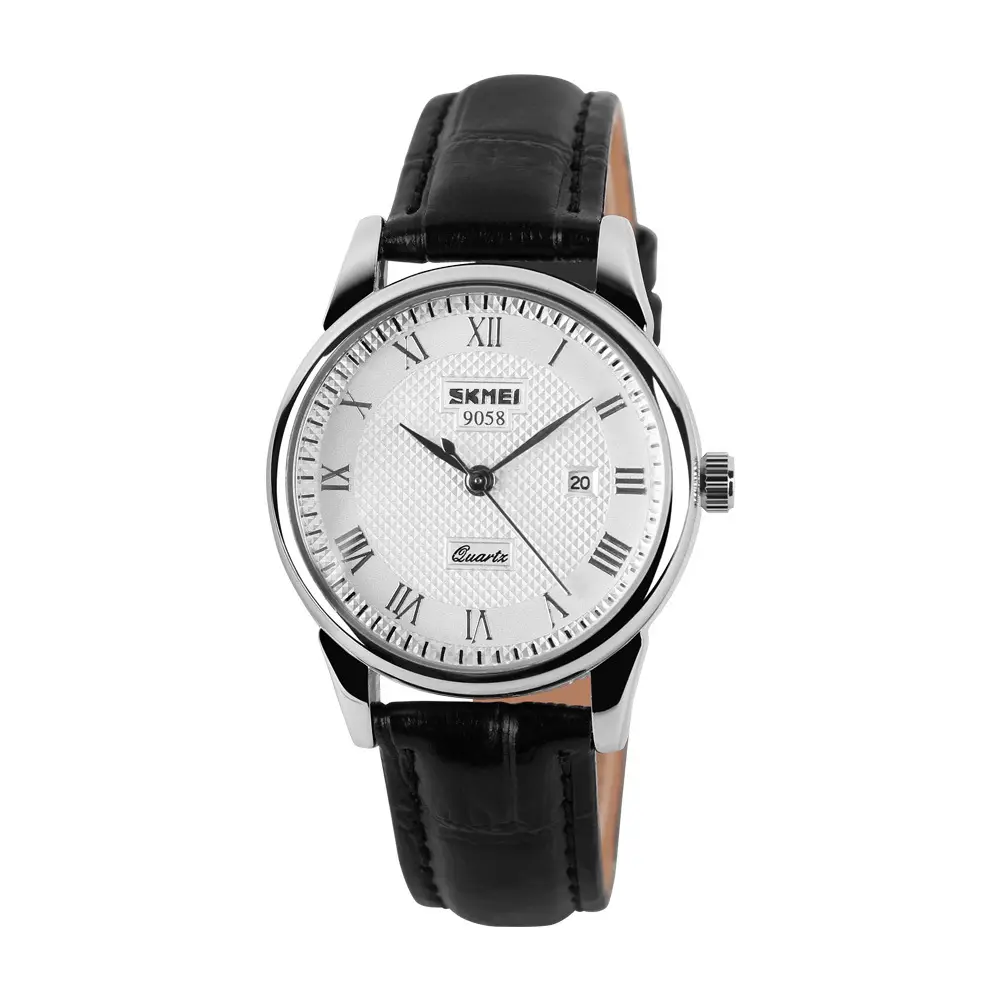 Skeena Women's Quartz Watch Black Genuine Leather Strap - Image 18