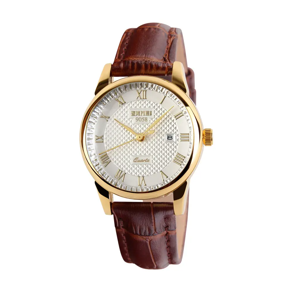 Skeena Women's Quartz Watch Black Genuine Leather Strap - Image 2