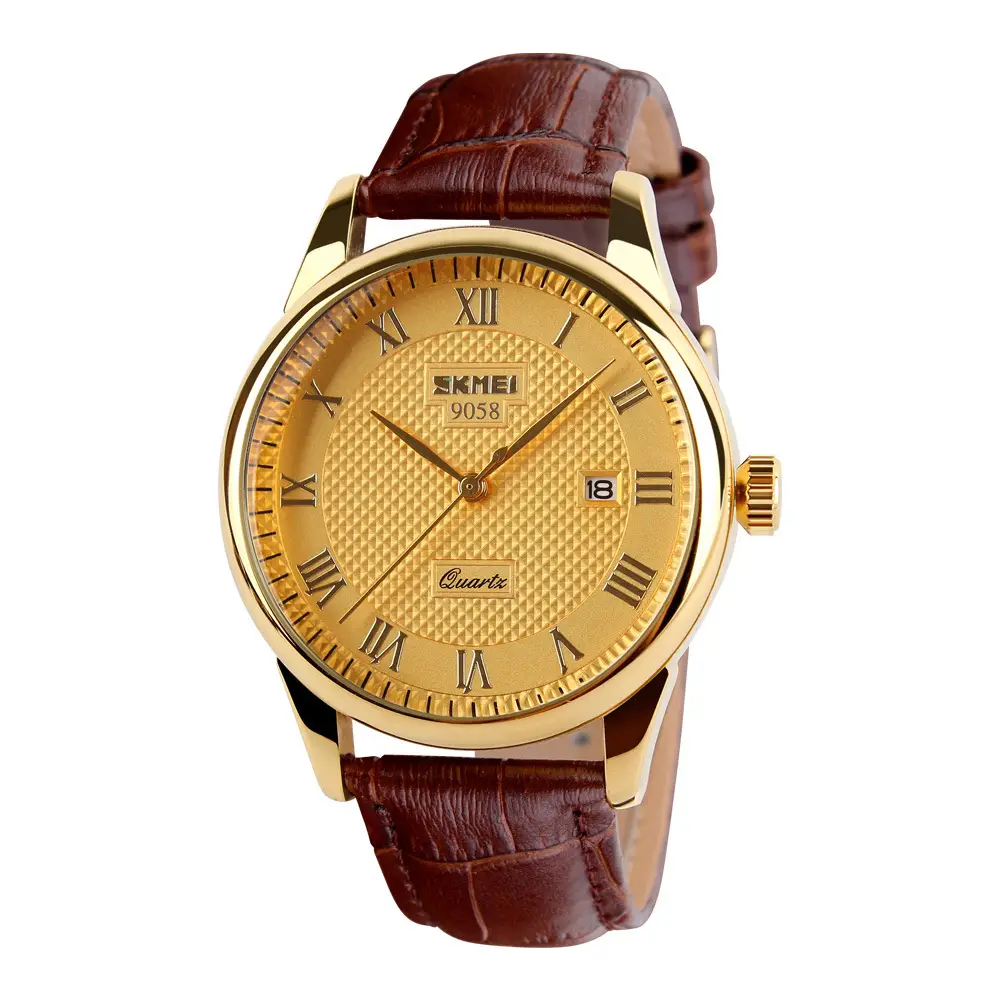 Skeena Women's Quartz Watch Black Genuine Leather Strap - Image 3