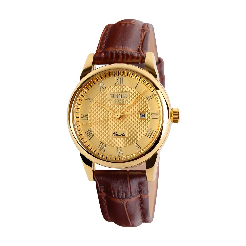 Skeena Women's Quartz Watch Black Genuine Leather Strap - Image 4