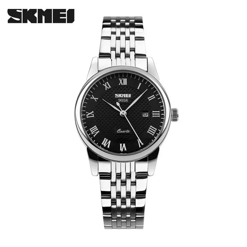 Skeena Women's Quartz Watch Black Genuine Leather Strap - Image 8
