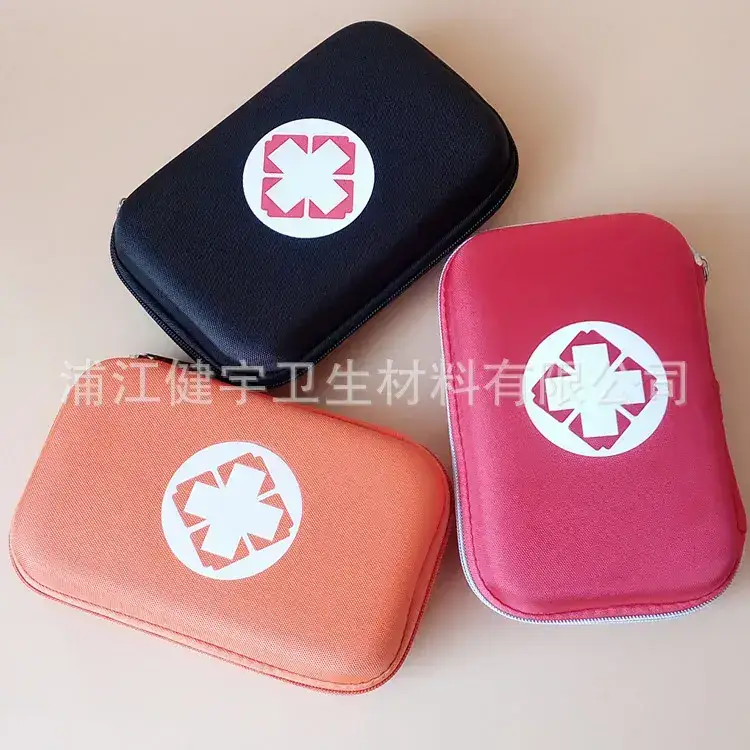 Portable First Aid Kit Black Car Emergency Rescue Kit - Image 4