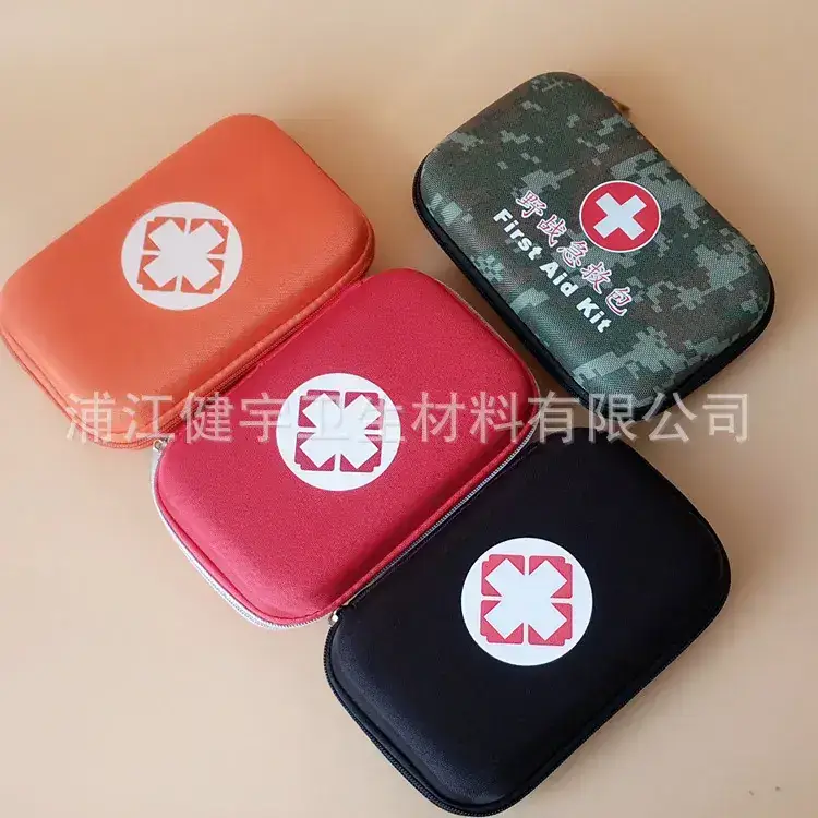 Portable First Aid Kit Black Car Emergency Rescue Kit - Image 5