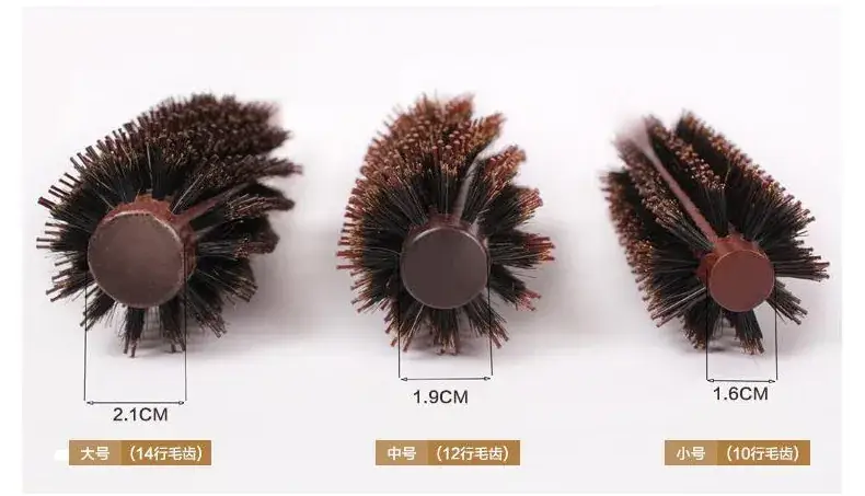 High Temp Resistant Curly Hair Comb Pear Blossom Head — feature 6