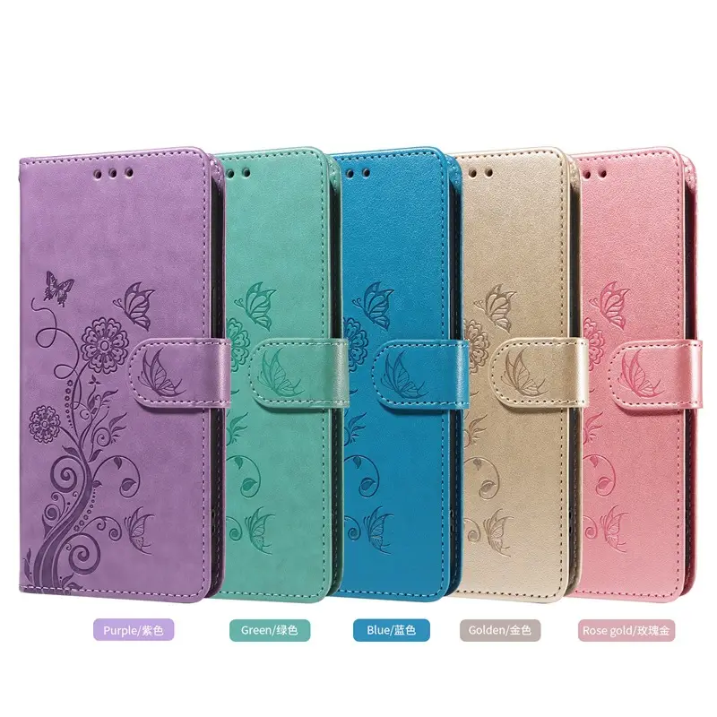 Purple Butterfly Embossed Phone Case for iPhone 17