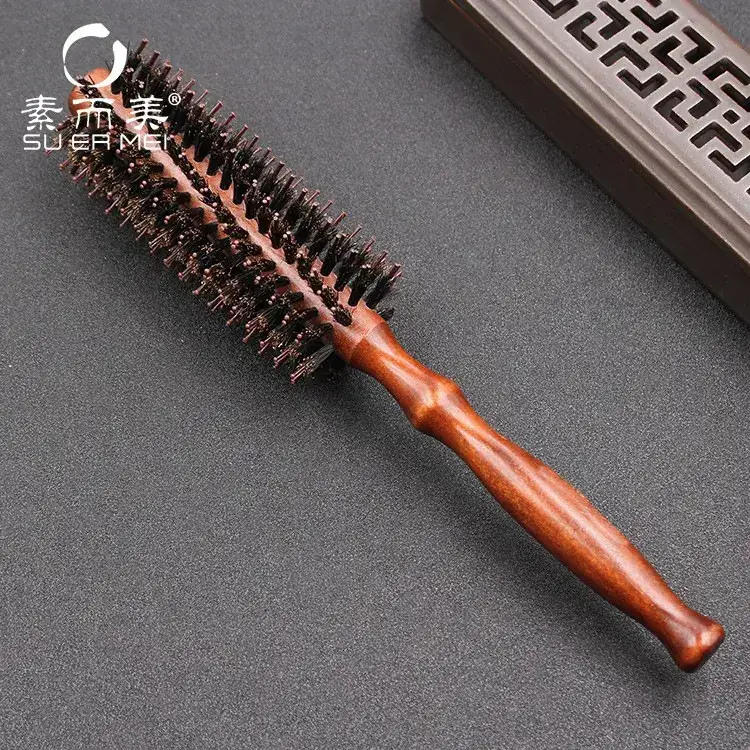 Pear Flower Head Bristle Hair Comb for Styling - Image 6
