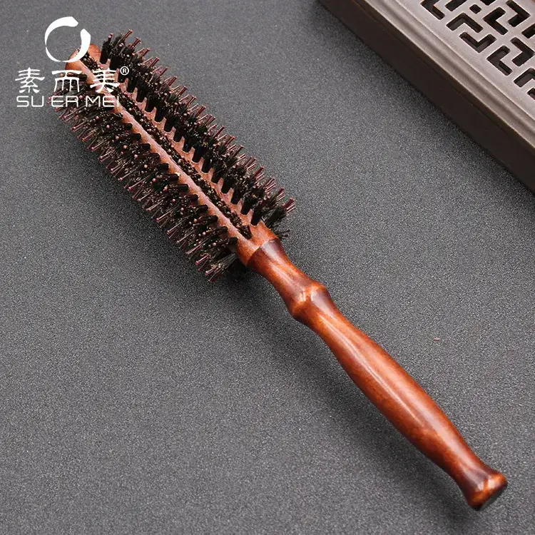 Pear Flower Head Bristle Hair Comb for Styling - Image 7