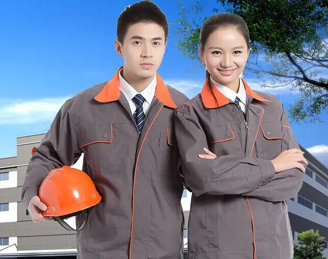 Grey Canvas Work Suit Xizang Blue Collar Uniform