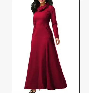 24 Yuan Spot 2022 Long Scarf Dress Solid Color - Image 2