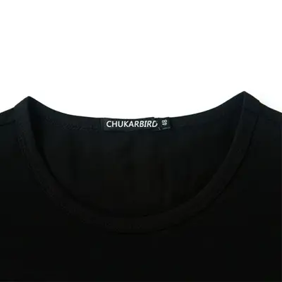 Cotton Men's Long Sleeve T-Shirt Large Black - Image 4