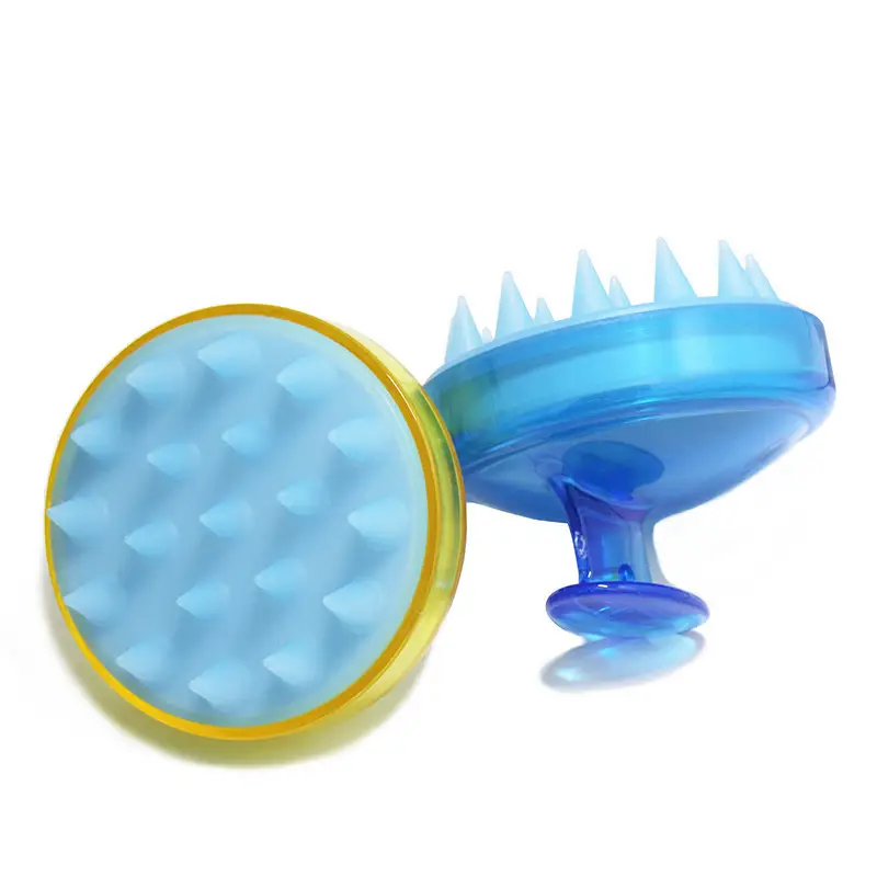 Purple Silicone Shampoo Comb for Scalp Massage — feature 7