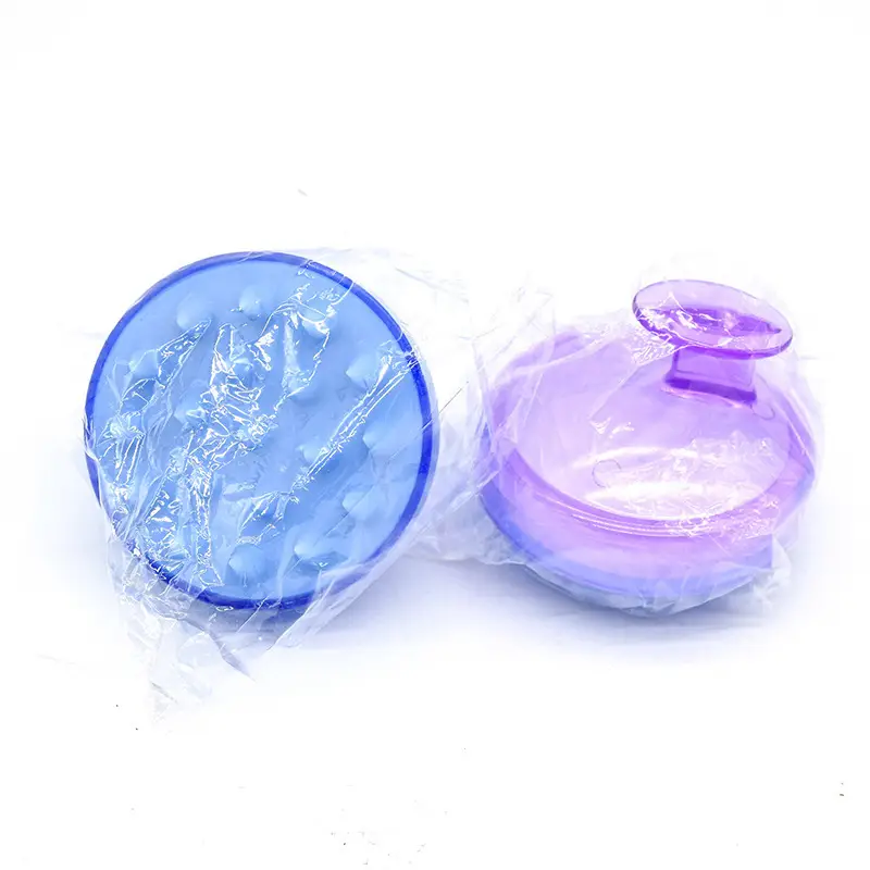 Purple Silicone Shampoo Comb for Scalp Massage — feature 8