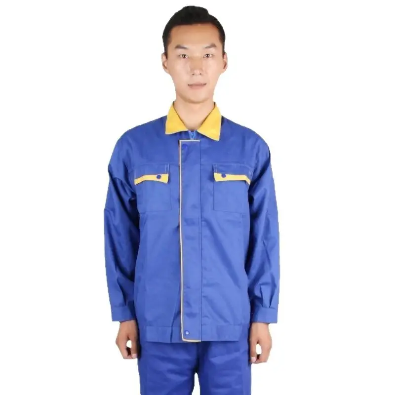 Men's Black Windproof Sleeve Work Coat with Red Trim - Image 8