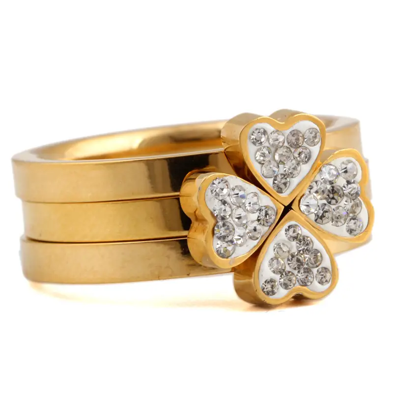 Rose Gold Butterfly Crystal Ring for Women - Image 6