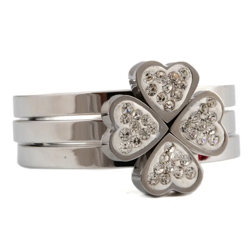 Rose Gold Butterfly Crystal Ring for Women - Image 7