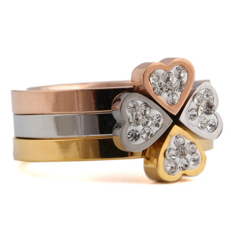 Rose Gold Butterfly Crystal Ring for Women - Image 8