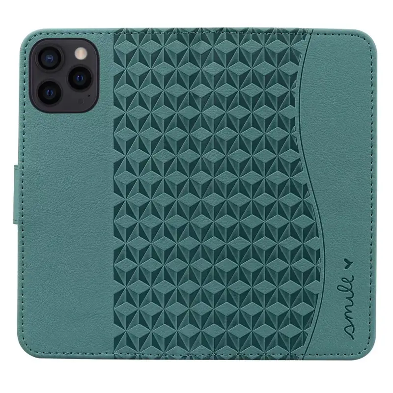 Green Diamond Leather iPhone16 Protective Case - Image 7