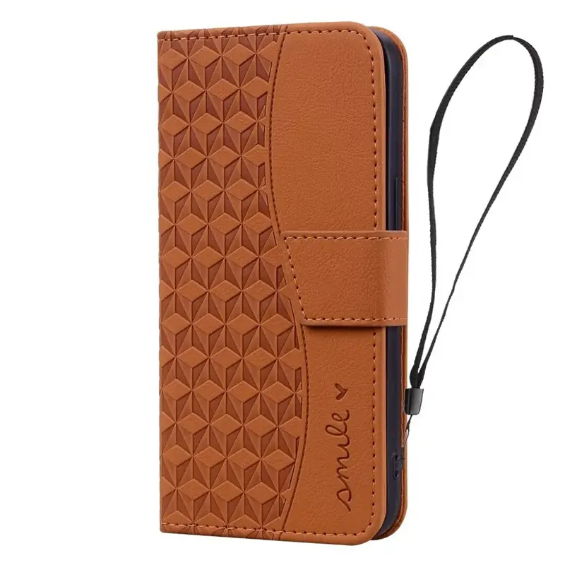 Green Diamond Leather iPhone16 Protective Case - Image 3