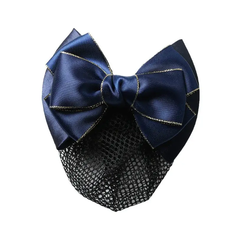 Korean Style Gold Edge Bow Hairpin for Women - Image 5