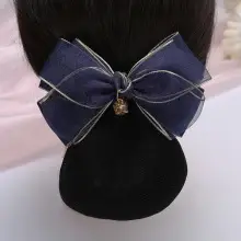 Korean Style Gold Edge Bow Hairpin for Women — feature 15