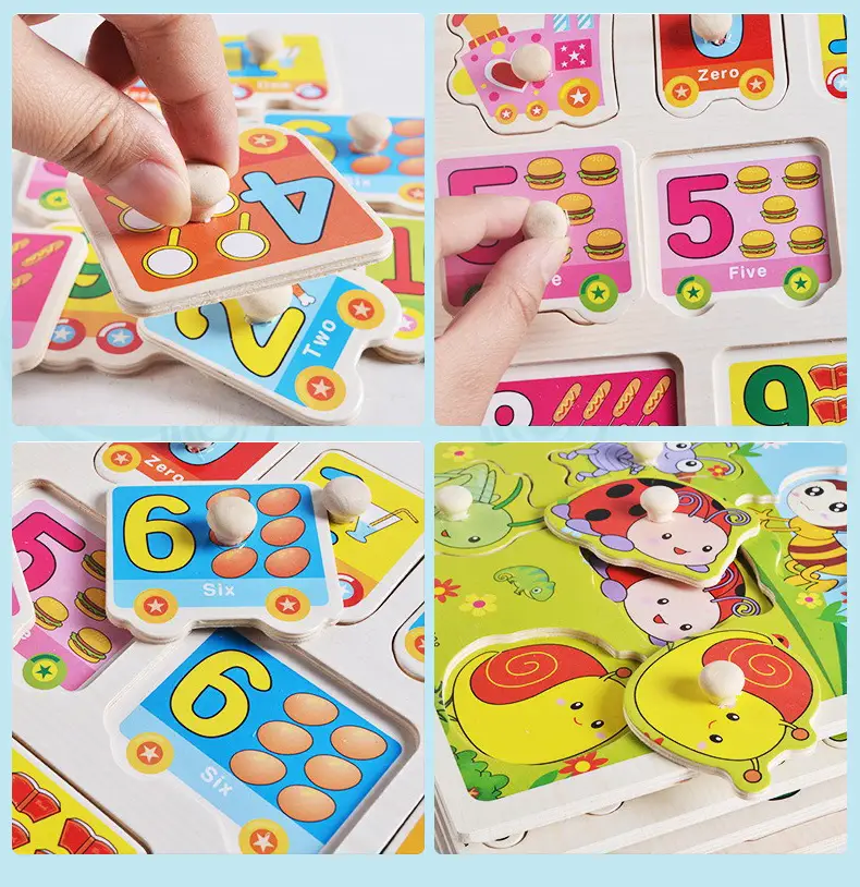Three-Dimensional Wooden Educational Puzzle Toy for Kids — feature 17
