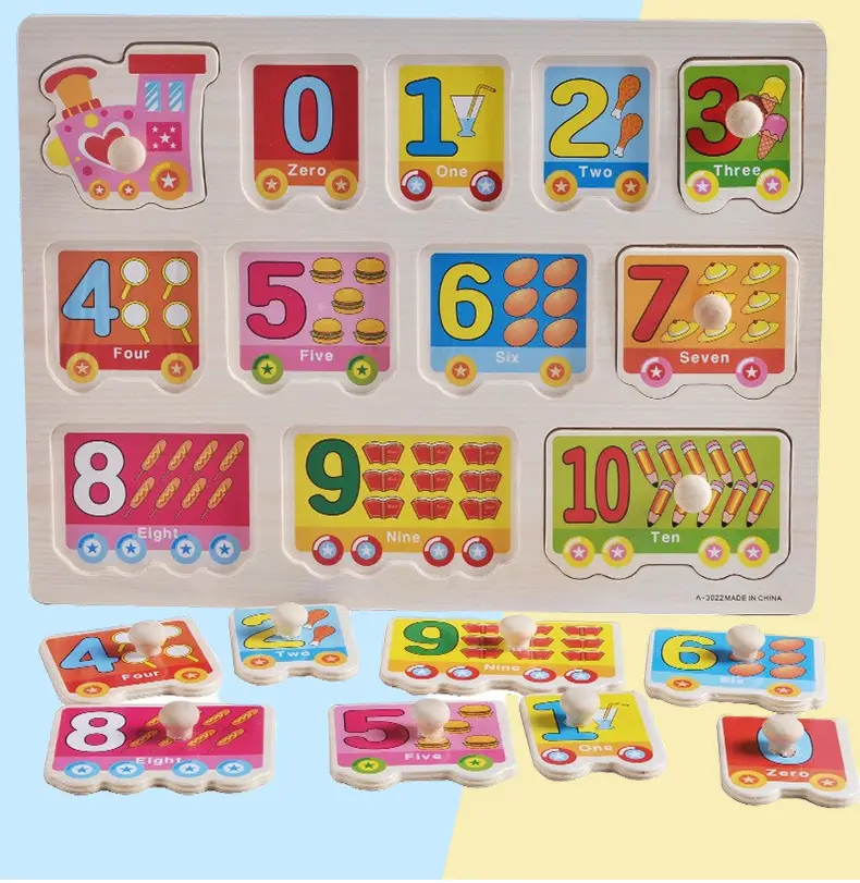 Three-Dimensional Wooden Educational Puzzle Toy for Kids — feature 24