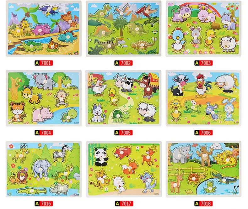 Three-Dimensional Wooden Educational Puzzle Toy for Kids — feature 30