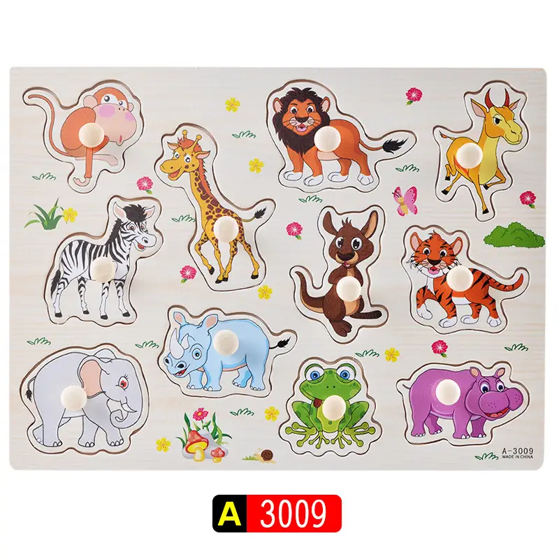 Three-Dimensional Wooden Educational Puzzle Toy for Kids - Image 10