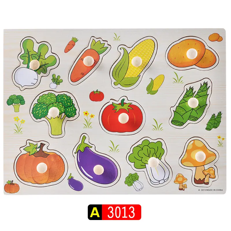 Three-Dimensional Wooden Educational Puzzle Toy for Kids - Image 14