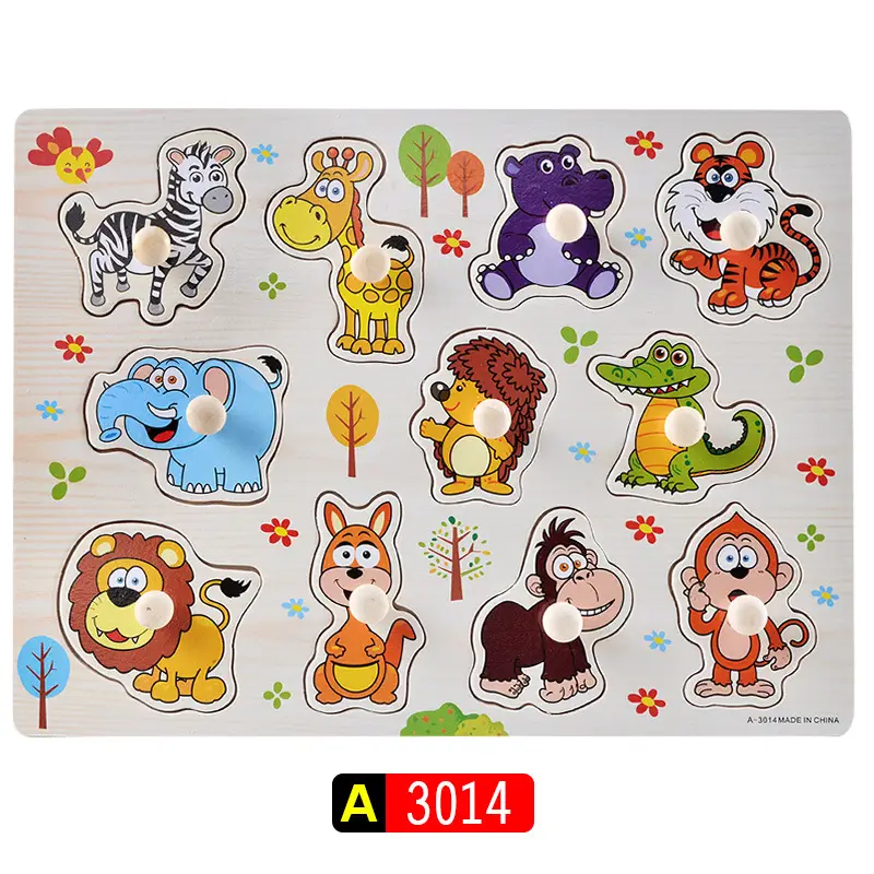 Three-Dimensional Wooden Educational Puzzle Toy for Kids - Image 15