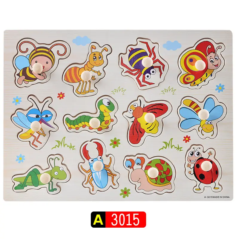 Three-Dimensional Wooden Educational Puzzle Toy for Kids - Image 16