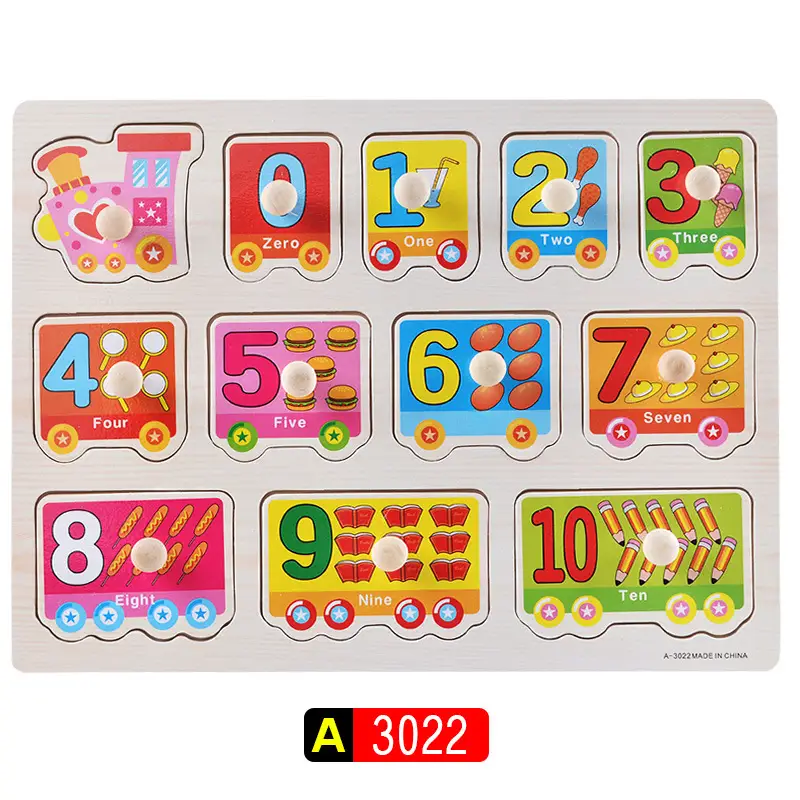 Three-Dimensional Wooden Educational Puzzle Toy for Kids - Image 23