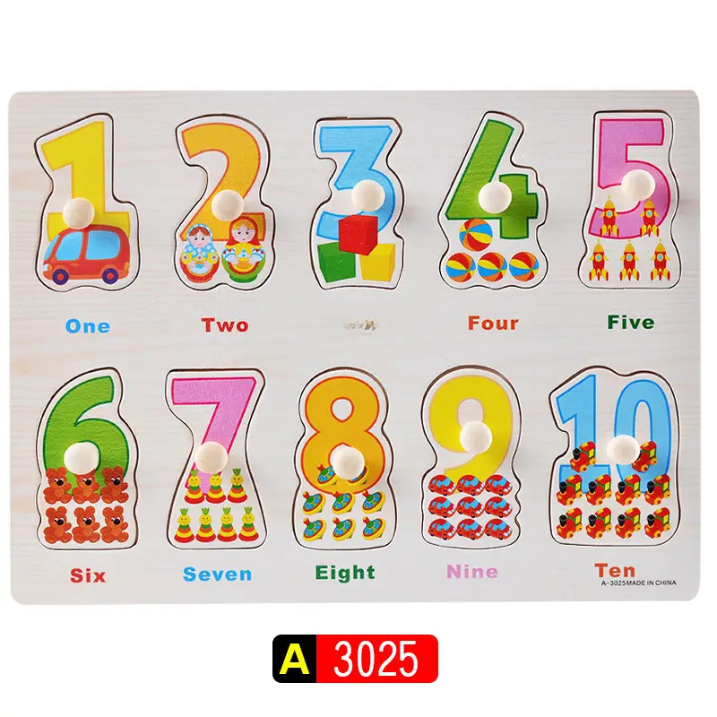 Three-Dimensional Wooden Educational Puzzle Toy for Kids - Image 26