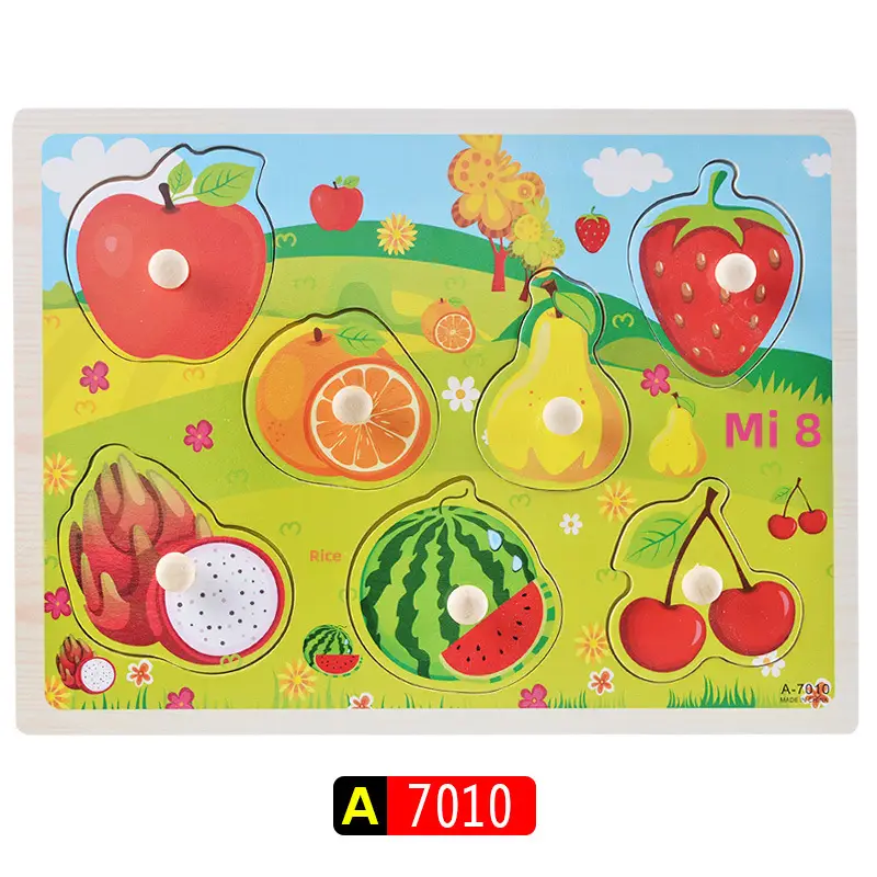 Three-Dimensional Wooden Educational Puzzle Toy for Kids - Image 40