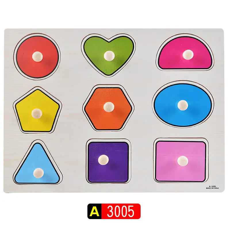 Three-Dimensional Wooden Educational Puzzle Toy for Kids - Image 7