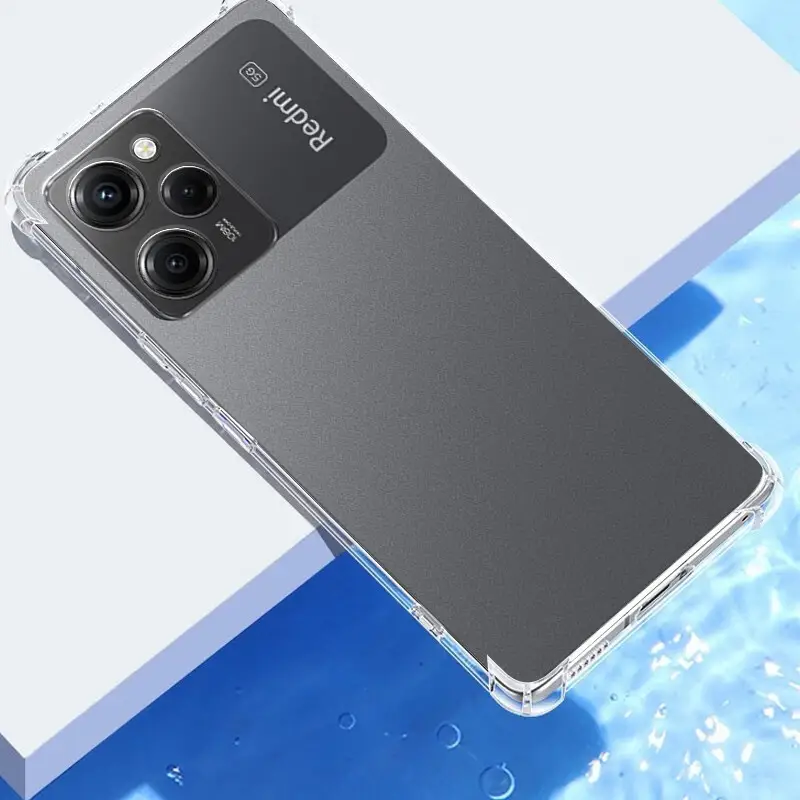Redmi Phone Case with Transparent Airbag & 3 Camera Lens - Image 17