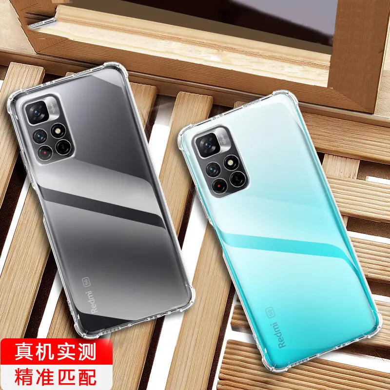 Redmi Phone Case with Transparent Airbag & 3 Camera Lens - Image 26