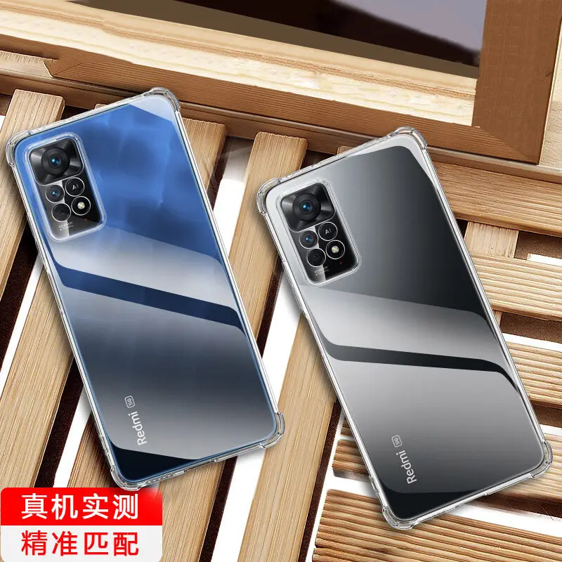 Redmi Phone Case with Transparent Airbag & 3 Camera Lens - Image 30