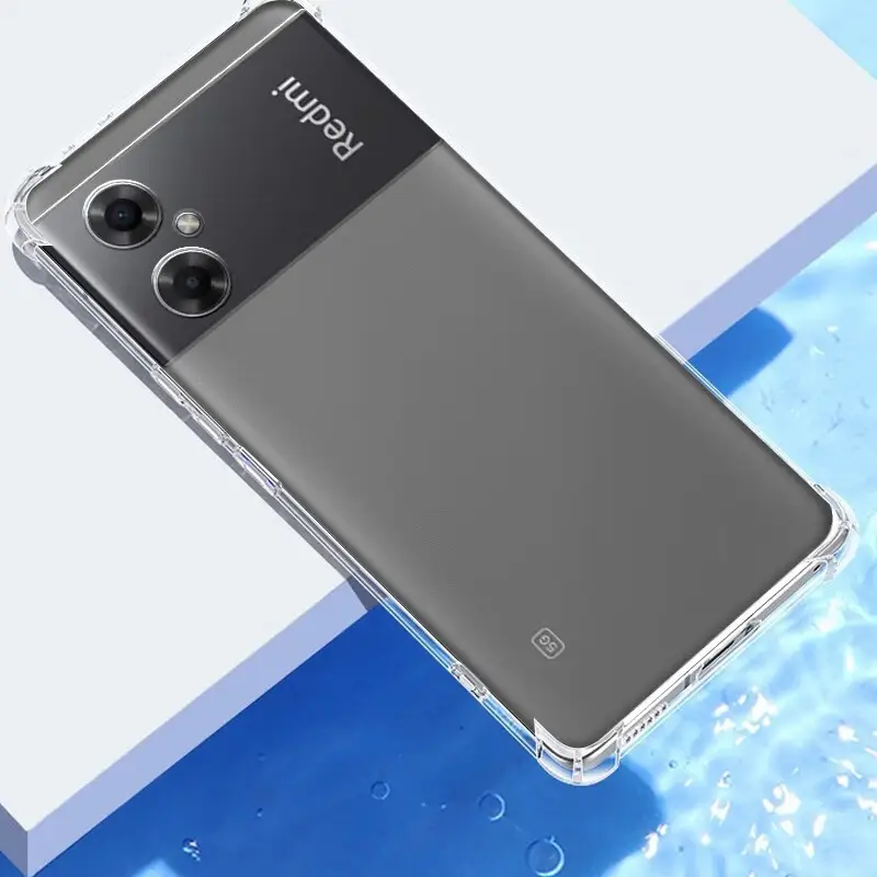 Redmi Phone Case with Transparent Airbag & 3 Camera Lens - Image 32